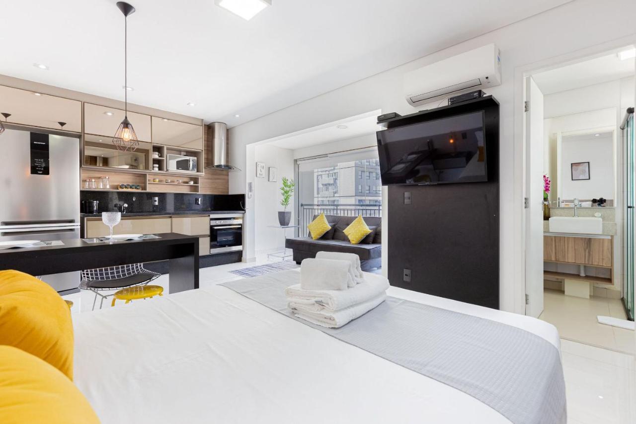 Appartement Easy Star - Studio Amplo E Confortavel No Campo Belo - Np01G à São Paulo Extérieur photo